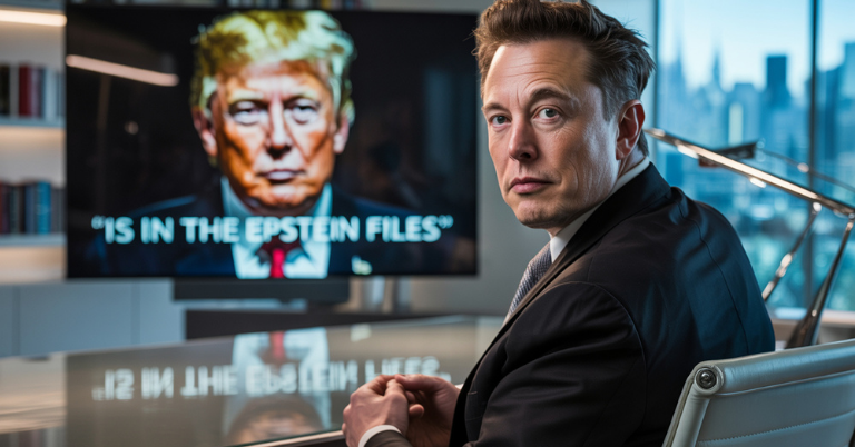 Elon Musk Claims Donald Trump ‘Is in the Epstein Files