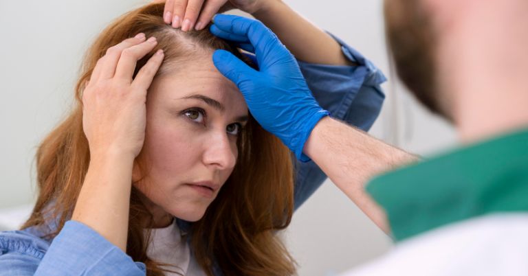 Women Lose Hair During Menopause
