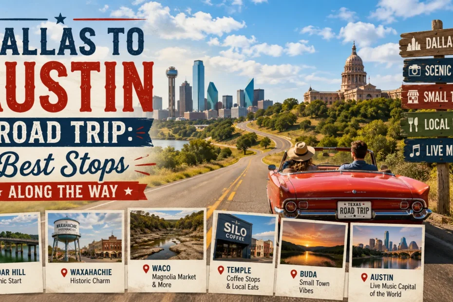 dallas to austin road trip
