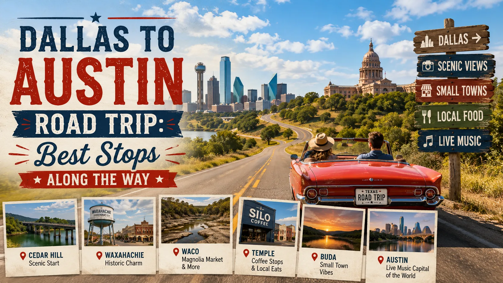 dallas to austin road trip