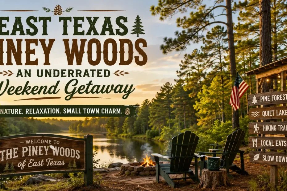 east texas piney woods