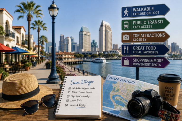 Where to Stay in San Diego Without a Car