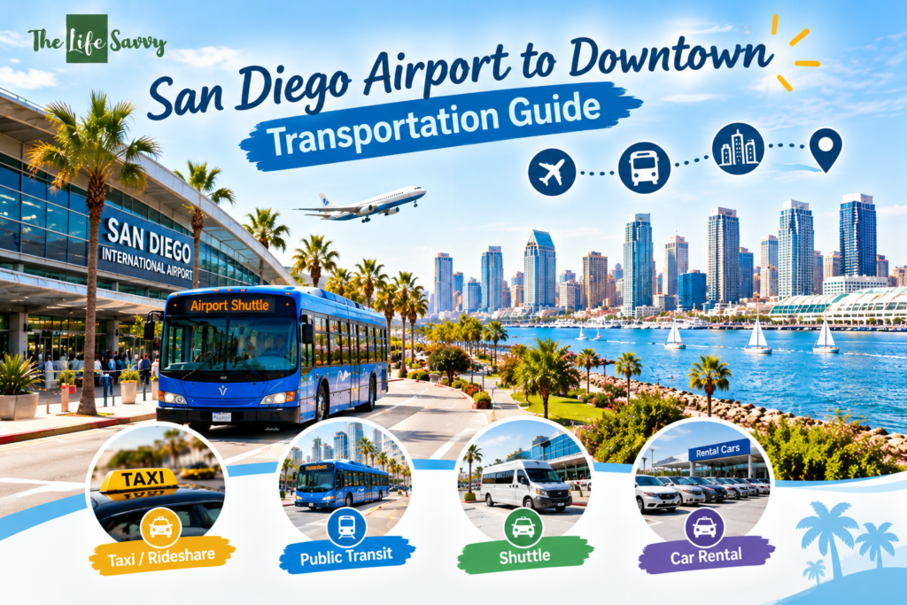 San Diego Airport to Downtown Transportation Guide
